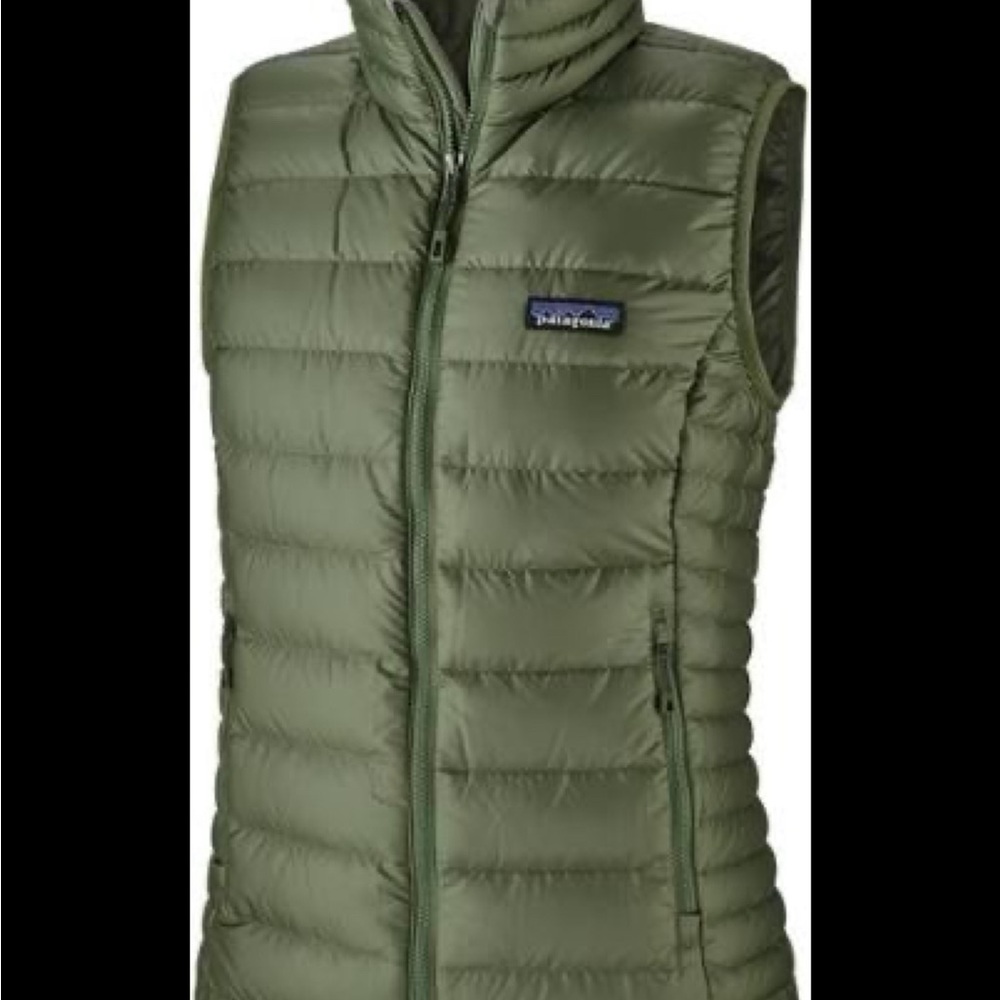 Patagonia Women's Olive Quilted Vest